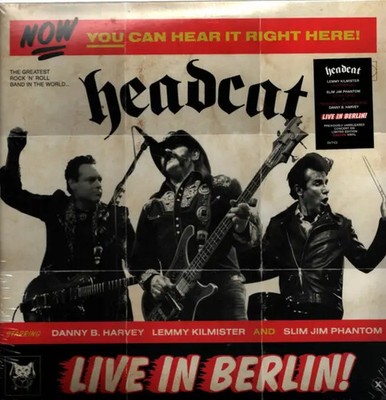 Headcat Live in Berlin! LMTD., EDITION NEW OVP BMG 2xVinyl LP