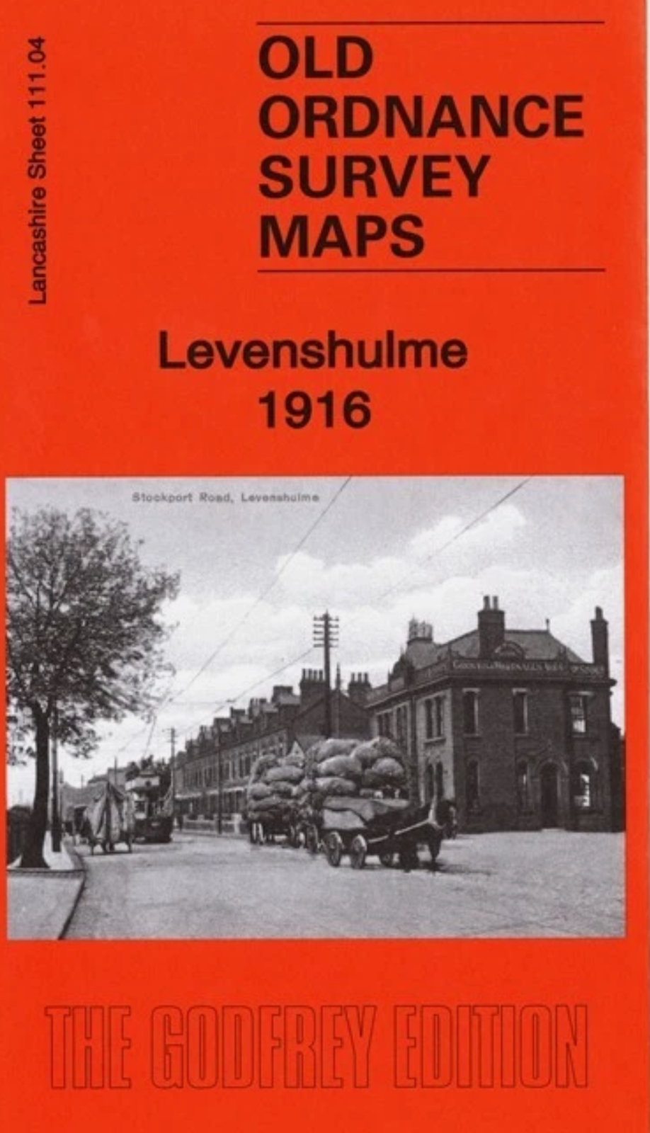 MAP OF Levenshulme 1916 Lancashire Sheet 111.04 NEW 9781787212558