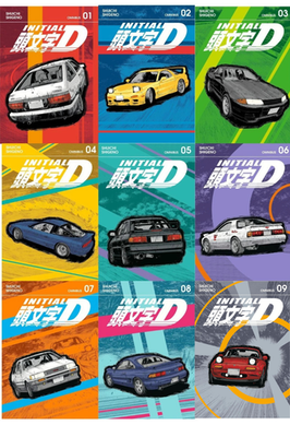 Initial D Omnibus #1-#9 Paperback by Shuichi Shigeno | eBay
