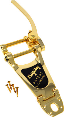Bigsby B7G Vibrato Saitenhalter Gold für Archtop E-Gitarren - Les Paul, ES-335