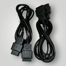 Sega Saturn Controller Extension Cables 6 FT -- 2 Pack