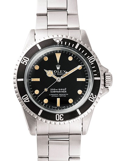 Rolex Submariner 5512 Stainless Steel Rotating