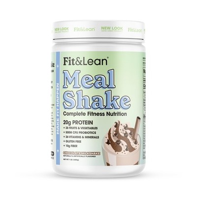 Meal Shake, Fat Burning Meal Replacement, Protein, Fiber, Probiotics, Chocola...