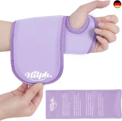 Hilph Kühlmanschette fürs Handgelenk - Wieder verwendbares Kühlpad mit ve
