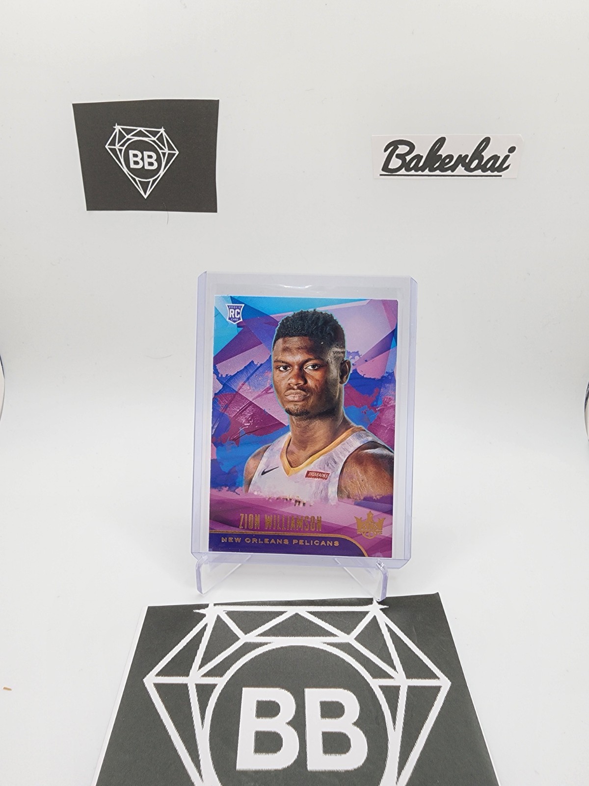 2019-20 Panini Court Kings Maestros Zion Williamson #72 Rookie Card (RC) NM-MT
