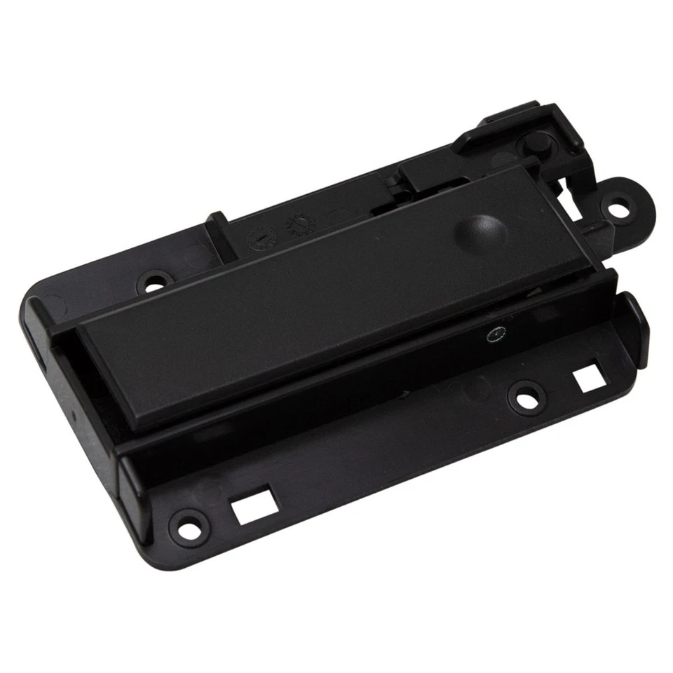 Manija de pestillo de puerta con compartimento superior para guantera negra nueva para Silverado Sierra Foto 2 de 3