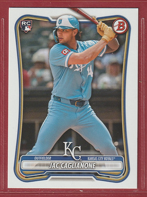 2026 Bowman #75 Jac Caglianone RC Rookie - Kansas City Royals - 740   