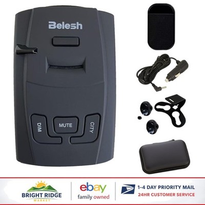 Laser Radar Detector for Cars with Dual Mode and Long Range Detection Alerts