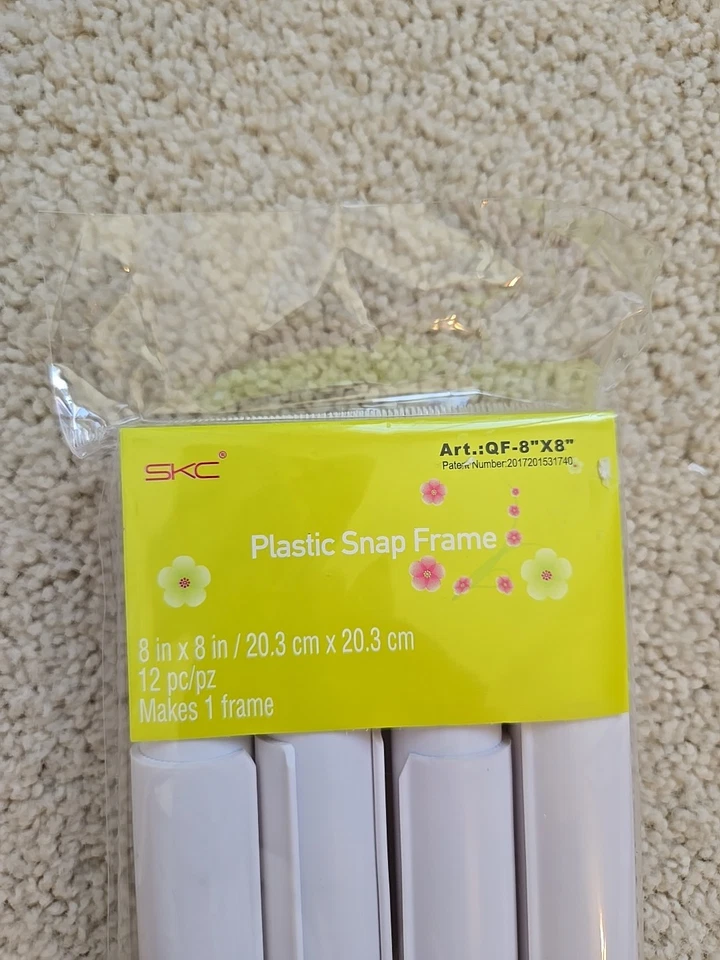 SKC Plastic Snap Frames for Needlework or Quilting Projects Lot of 2 - Image 3 of 4