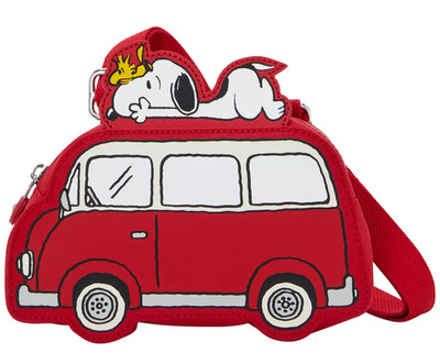 Kipling Peanuts Restless Red Van Small Crossbody Bag