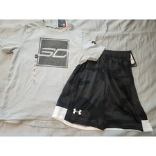 UA Under Armour SC youth Xsmall set nwt