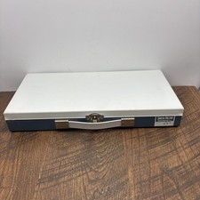 Vintage Smith Victor Metal Slide File Storage 30 Section Slide Files Capacity