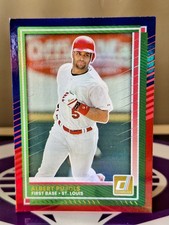 2025 DONRUSS BASEBALL RED & BLUE ALBERT PUJOLS