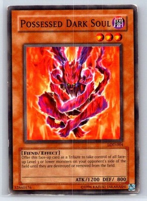 Possessed Dark Soul LOD-EN004 Legacy of Darkness (Worldwide English) Yu-Gi-Oh LP