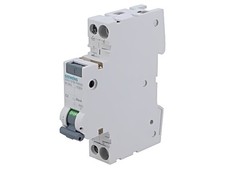 5SV1316-7KK02 Differential Overcurrent Switch Rated: 2A IDiff: 30mA Pole: 1+N...