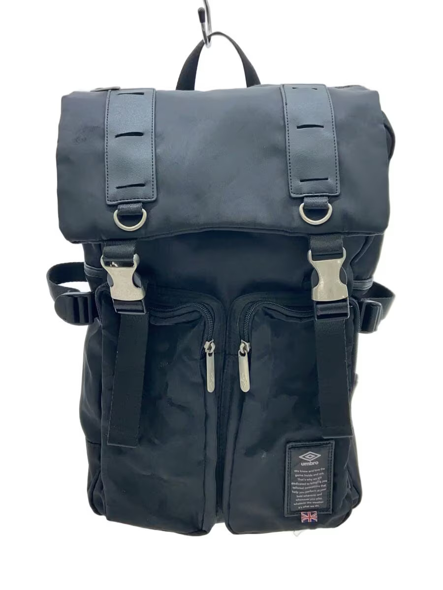 UMBRO Backpack Nylon Black Solid Color - image 1