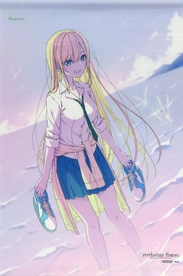 Gamers sprite Everlasting Flowers Ran Hoshino B2 Tapestry PS4 Switch Gift