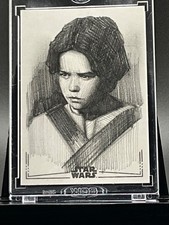 2025 Topps Star Wars Galaxy BOBA FETT Sketch Card by Andrew Fry
