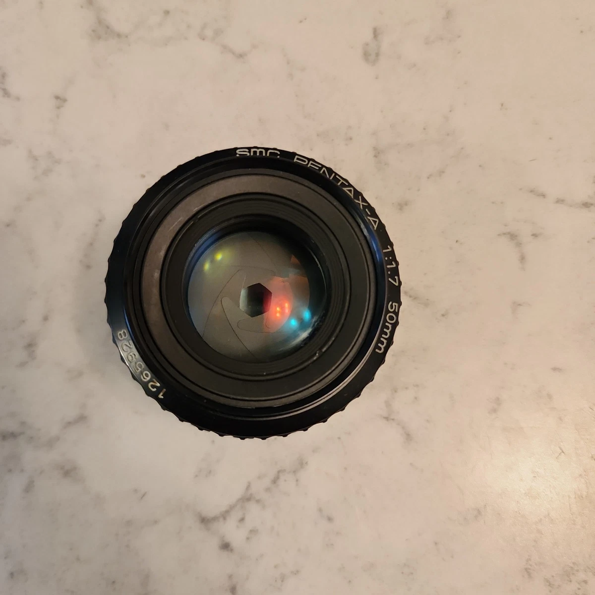Pentax A Camera Lenses 50mm Focal f/1.7 Maximum Aperture for sale