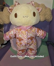 OUTFIT ONLY Chiffon Mocha Sanrio Sleeper Build A Bear Hello Kitty Cinnomoroll