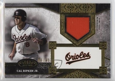 2025 Topps Tier One Top Shelf Relics /49 Cal Ripken Jr #TSR-CR HOF 17uv