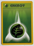 Grass Energy 129/132 Pokemon Card & Top Loader (Gym Heroes Set)