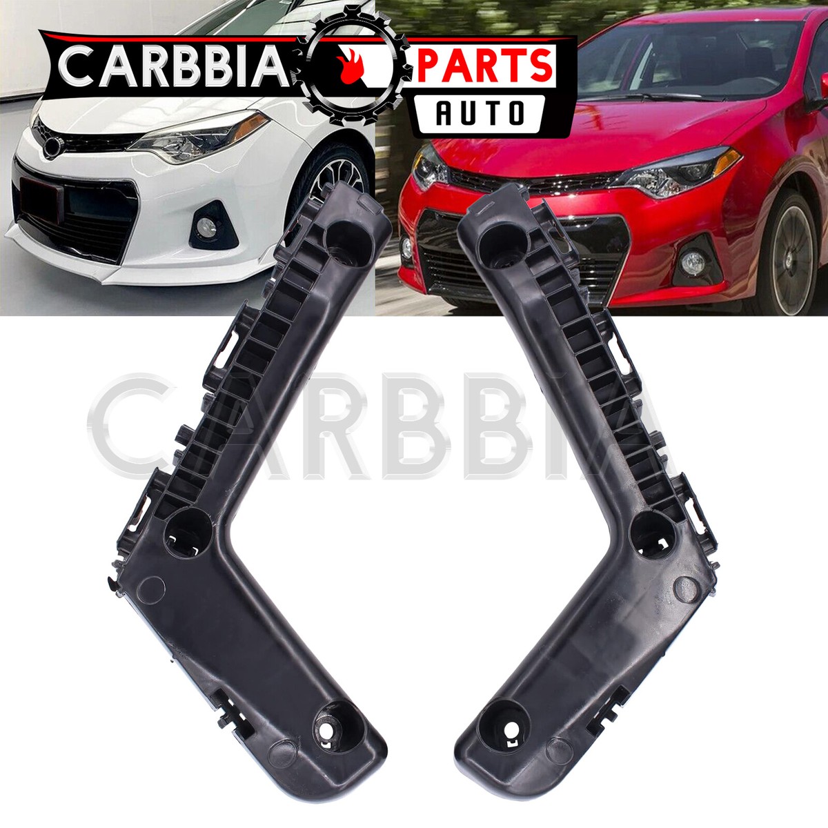 Support De Pare-chocs Avant Gauche/droit Pour Toyota Corolla 2014-2016 - Neuf ABS