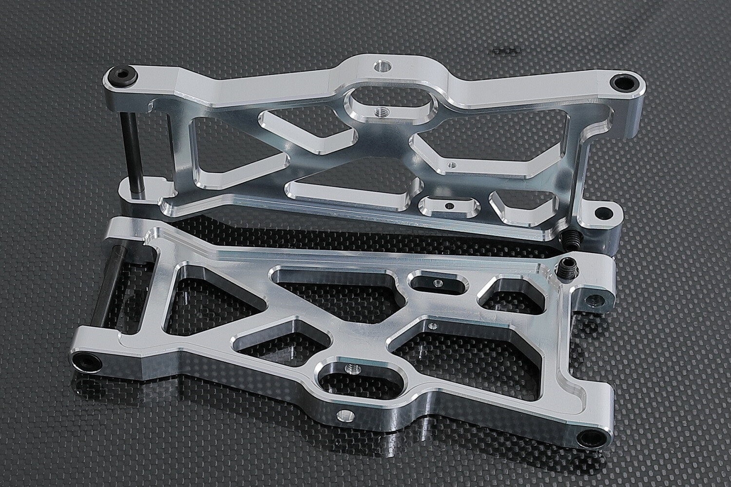 INTEGY CNC Aluminum Upper Suspension Arms For HPI 1/12 Savage XS Flux – Purple Upgrade Parts - View #11