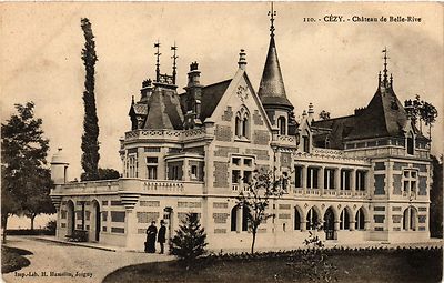 CPA AK CEZY - Chateau de Belle-Rive (357974)