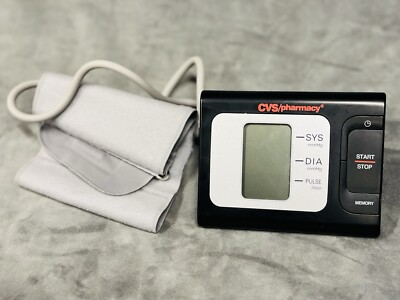 #ad Blood Pressure Monitor At Home CVS Brand Automatic Inflate Sleeve $11.00