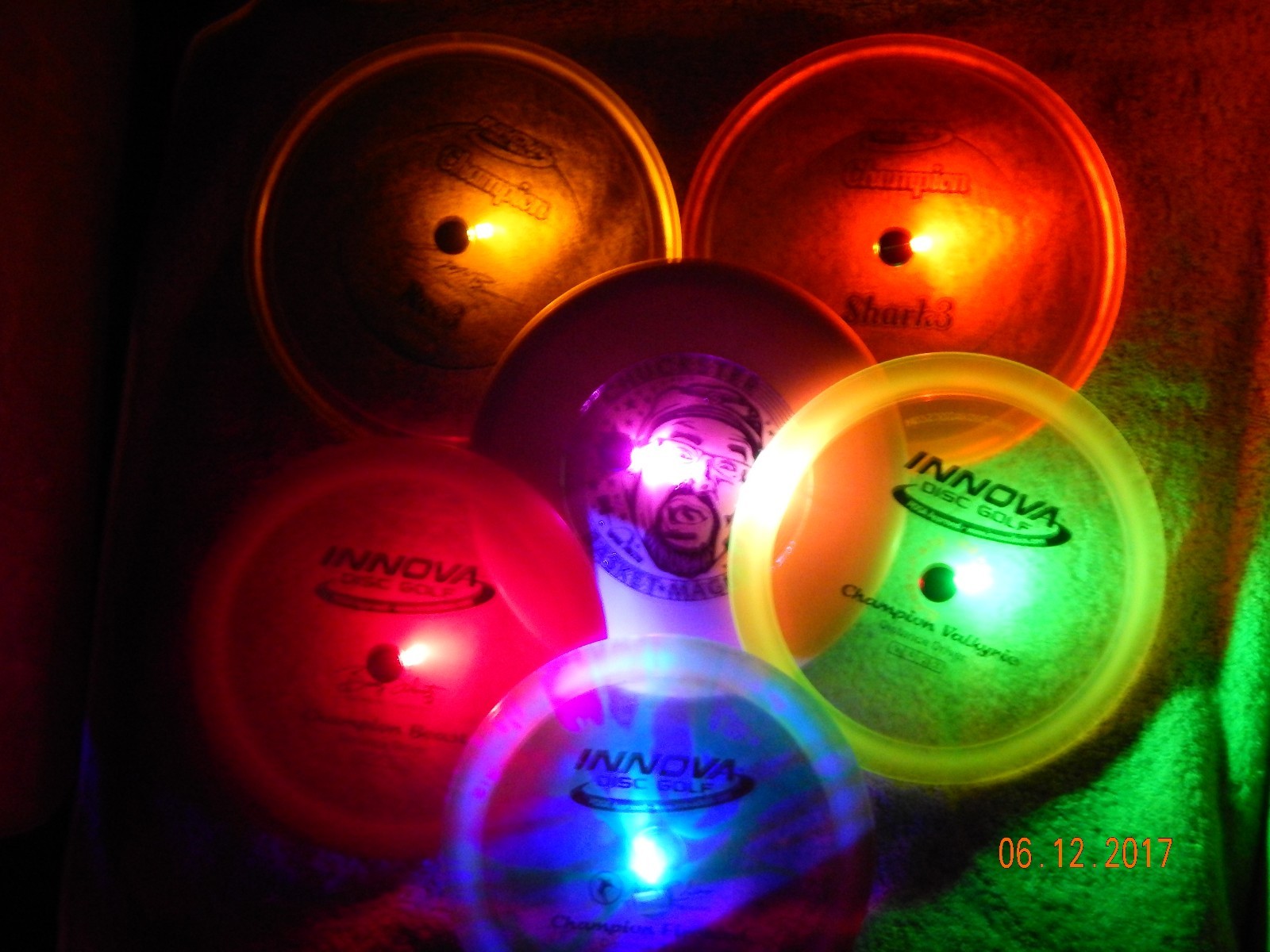 51 LED Disc Golf Lights Frisbee Disc Golf Glow Golf FAST SHIPPING! NEW