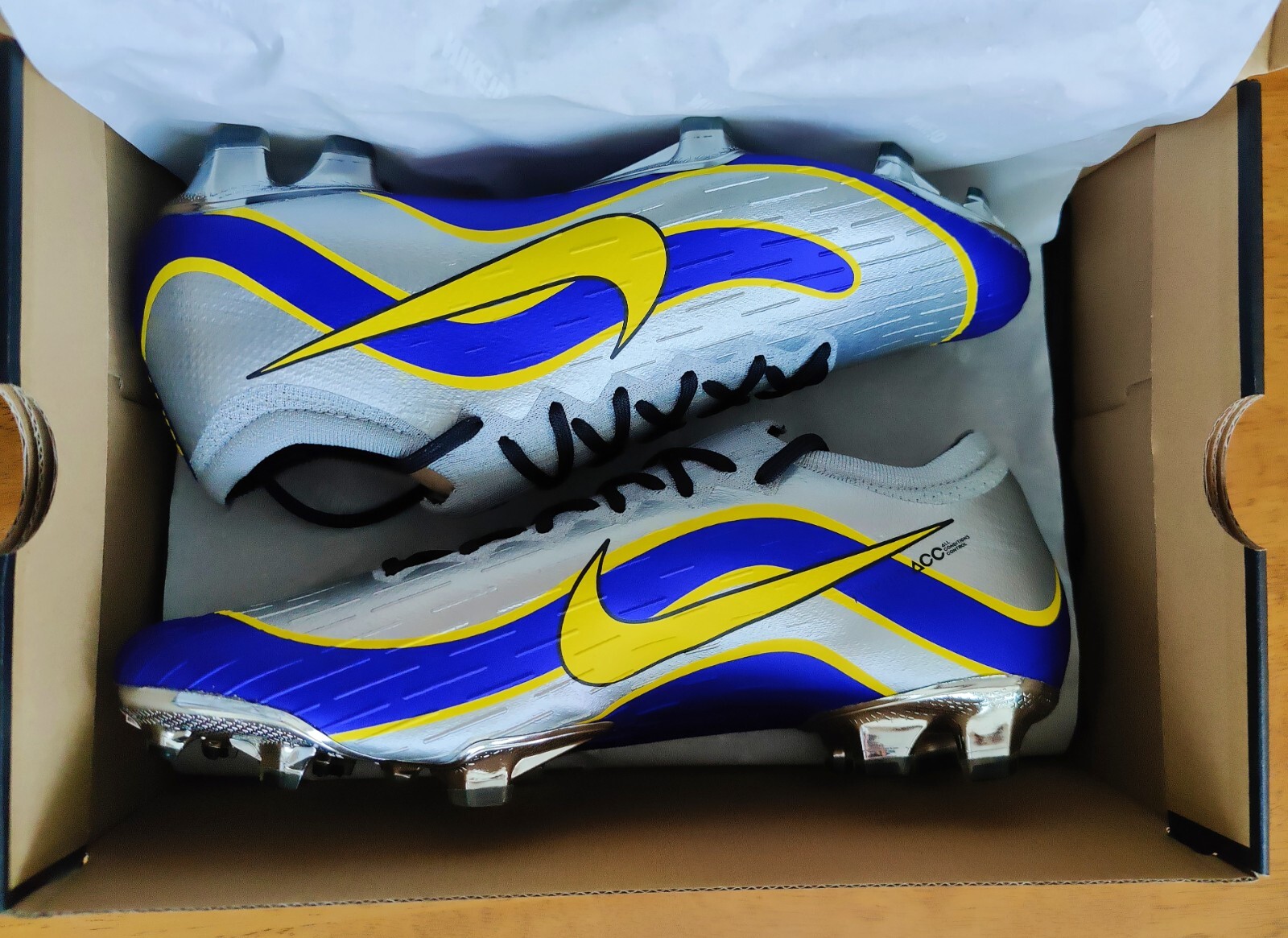 Nike 1998 Mercurial Vapor 12 Heritage FG boots cleats Mens 10.5 US Ronaldo  R9 | eBay