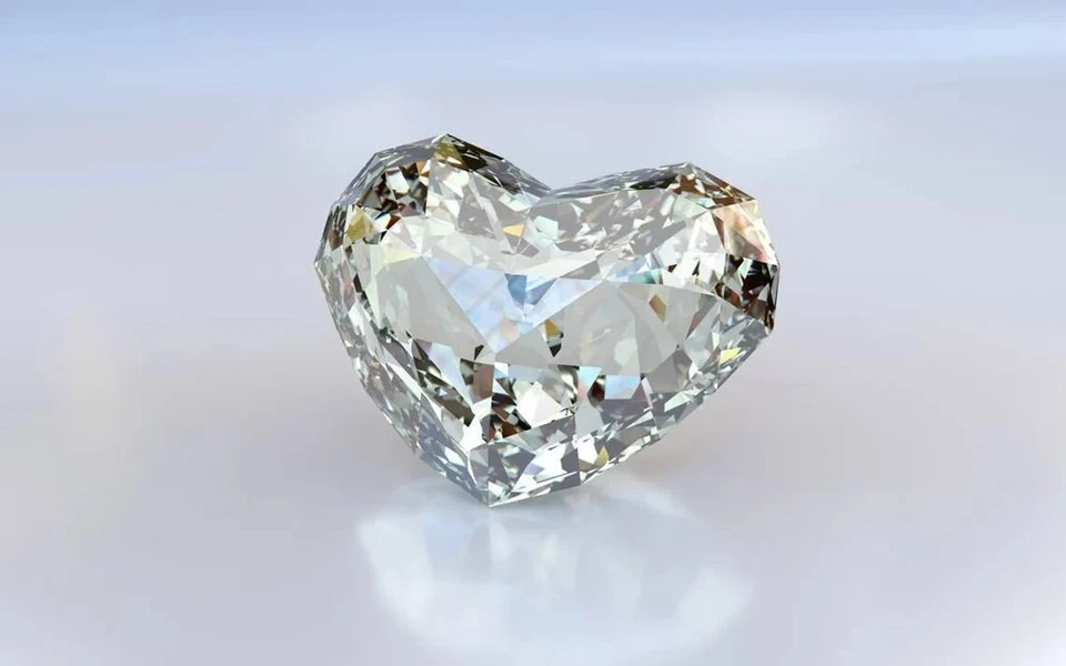 3 mm 4 mm 5 mm Heart Shape Cut Lab grown Diamond For Engagement Ring CVD Diamond - Image 4 of 4