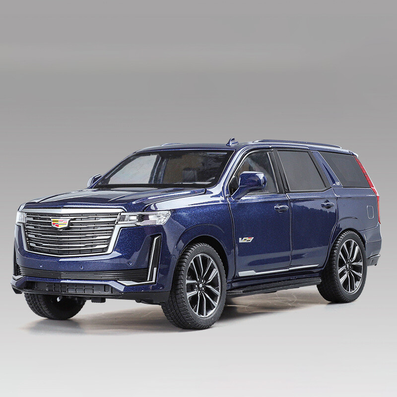1:24 Cadillac Escalade SUV Diecast Model Car Toy Collection Sound