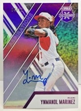 Ynmanol Marinez 2017 Elite Extra Edition Aspirations PURPLE Autograph Auto #d/50
