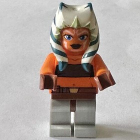 Authentic Lego Star Wars Ahsoka Tano (Padawan) SW0192 Minifigure 7675 Tube Top