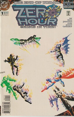 DC COMICS ZERO HOUR #1 (1994) 1ST PRINT F
