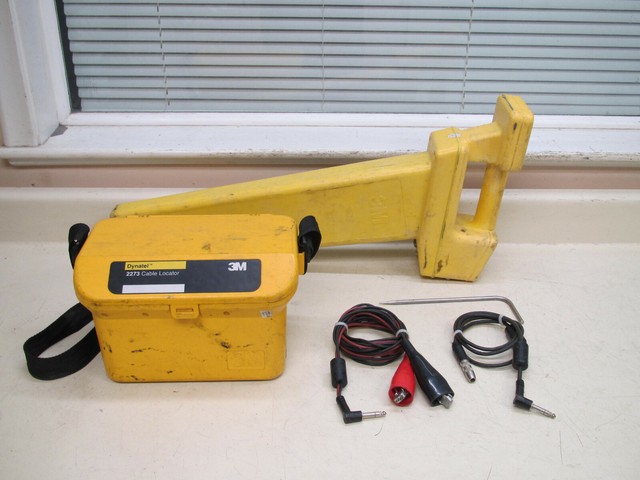 3M Dynatel 2273 Advanced Cable / Pipe Fault Locator Kit Used Free