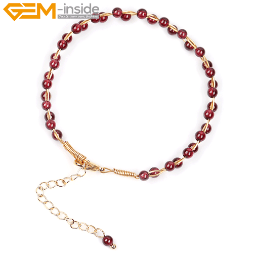 Gold Filled Chakras Quartz Jade Stone Jewelry Handmade Adjustable Bracelet Gift - Picture 23 of 133