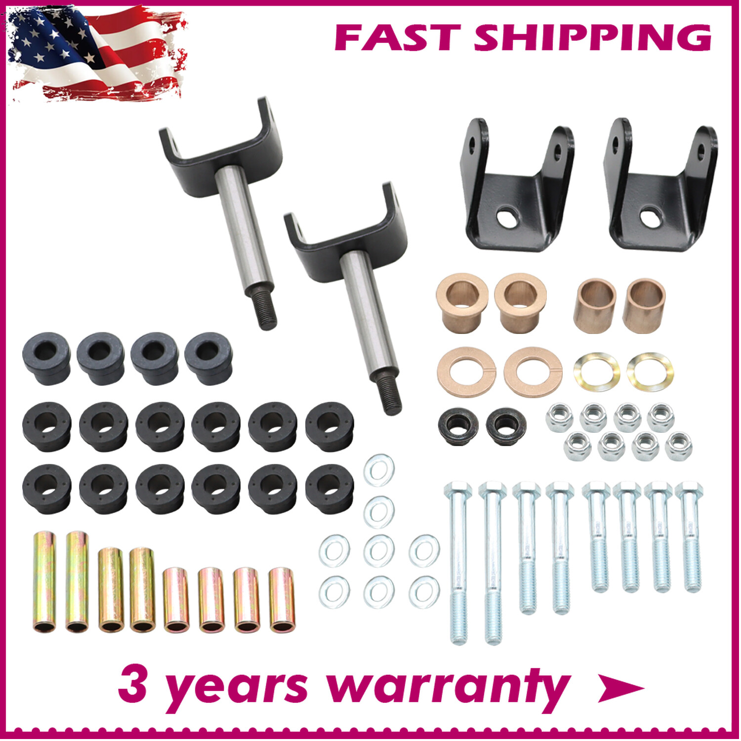 Golf Cart Front End Repair Kit King Pin Bushing Kit For Club