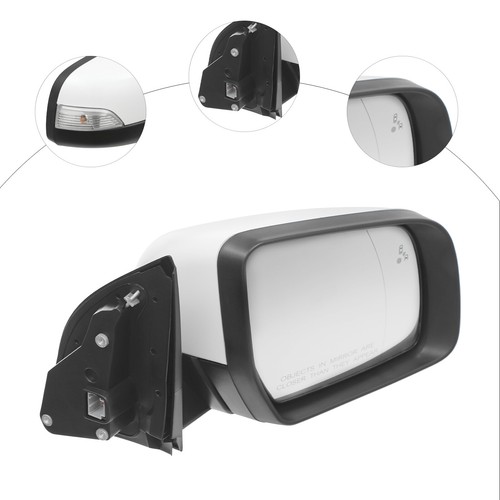 For 2019-2023 Ford Ranger (submodel: Lariat, Xlt) Folding Right Rearview Mirror - Picture 4 of 14