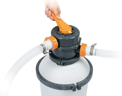 PISCINA BESTWAY POMPA DI FILTRAGGIO A SABBIA FLOWCLEAR 58515 PORTATA 3028 L/H - Picture 4 of 11