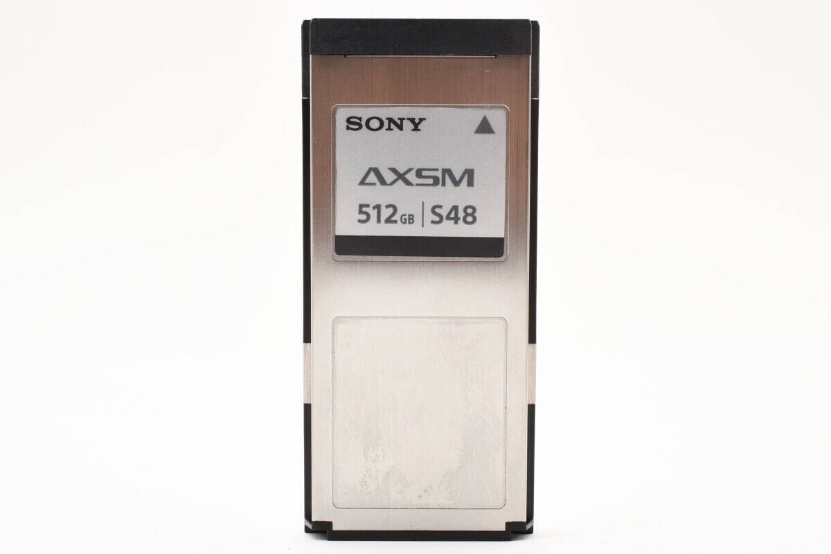 Sony AXSM 512gb s48 Memory Card Model AXS A512S48 with case Sony AXSM 512gb s48 Memory Card Model AXS A512S48 with case