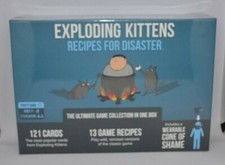 Exploding Kittens Deluxe Game Recipes for Disaster Ultimate Collection Sealed
