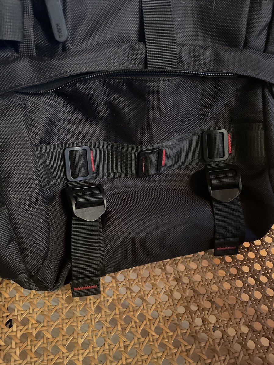 KAKA Backpack 2008 Style Black Hiking Travel Laptop Unisex Adults