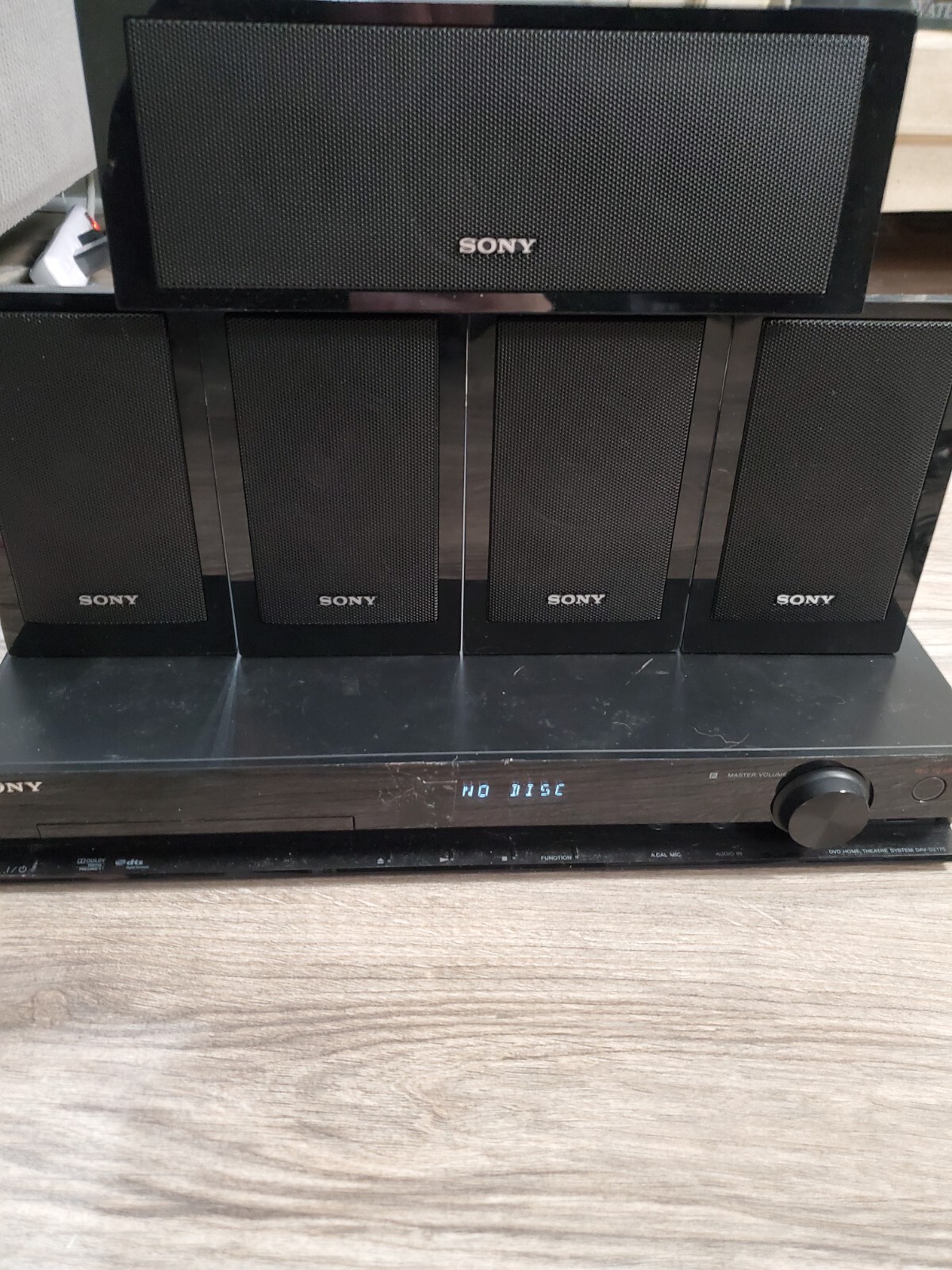 TESTED Sony DVD Home Theater HDMI Receiver HBDDZ175 COMPLETE CABLES