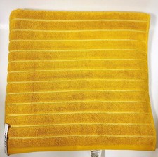 DKNY BURNT YELLOW,MUSTART STRIPES 100% COTTON BATH TOWEL OR OVERSIZE BATH SHEET