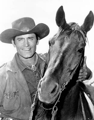 Cheyenne Season 1 1955 With Clint Walker OLD TV PHOTO 3