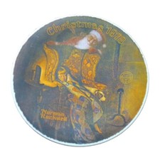 Vintage Norman Rockwell Collector Plate Christmas Dream Christmas 1978