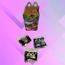 McDonald's Happy Meal New Toys Super Mario Kart Set of 3 W/ Box 2022